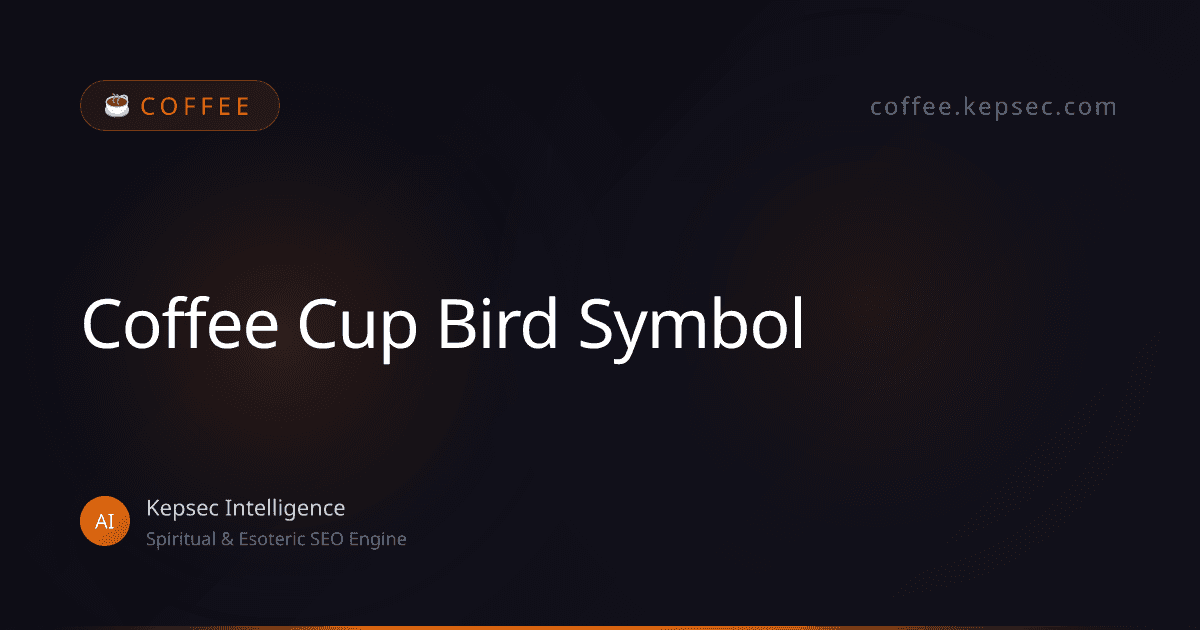 coffee bird