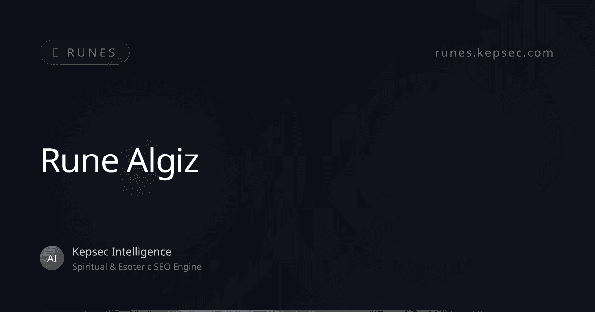 runes algiz