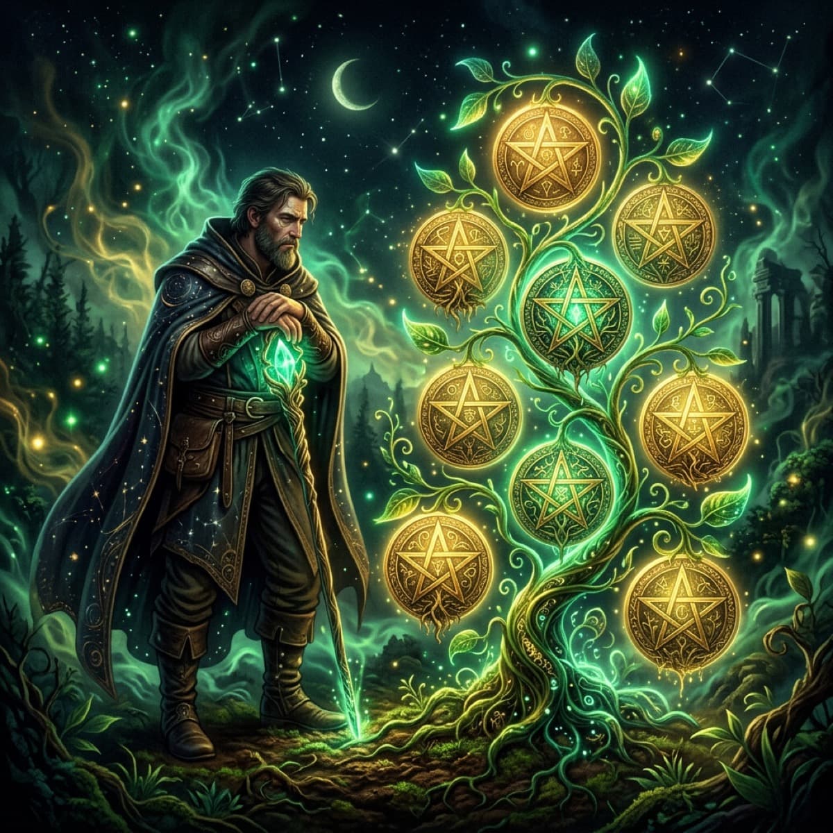 tarot seven of pentacles